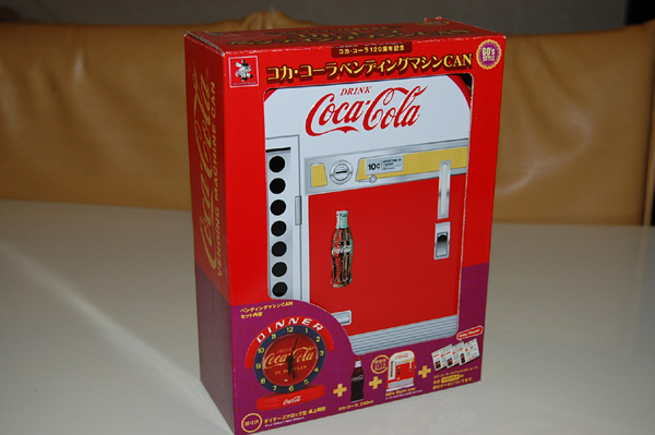 120th Anniversary「コカ・コーラ ベンディングマシンCAN」1960年代スタイル【スチール・カン】 - ぱれっとストア