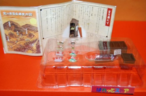 追加の写真1: タカラ・入浴剤付きフィギュア・昭和おもひで温泉「脱衣場の下駄箱」