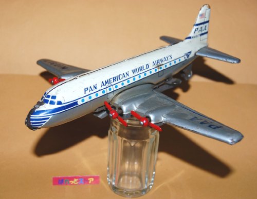 追加の写真1: 国産絶版・ブリキ飛行機 "PAN AMERICAN WORLD AIRWAYS" 【パンアメリカン航空】 ダグラスDC-7
