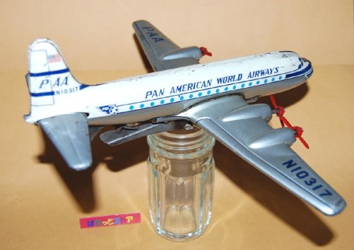 追加の写真3: 国産絶版・ブリキ飛行機 "PAN AMERICAN WORLD AIRWAYS" 【パンアメリカン航空】 ダグラスDC-7
