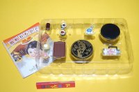 タカラ・入浴剤付きフィギュア・昭和おもひで温泉「どうぞ、お茶を」 2002年製品