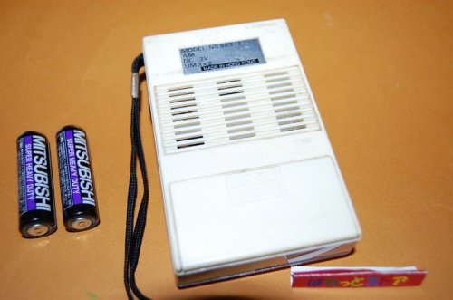 追加の写真2: ニコソニック 中波専用 5石トランジスタラジオ・1979年 Nicosonicホンコン製