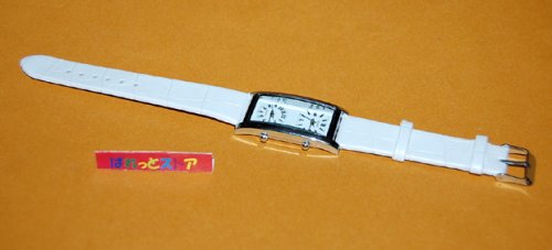 追加の写真3: デュアルタイム・２ヶ国アナログ・クラシックデザイン♪腕時計ホワイト【SOKI・2015年製】WH 新品 