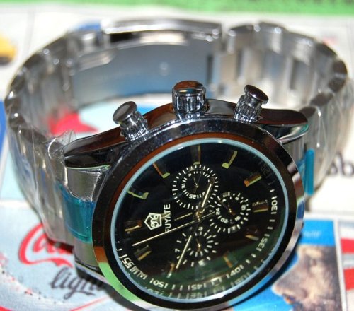 追加の写真1: 2013 FUYATE 機械式自動巻きメンズ　アナログ腕時計【裏面スケルトン】