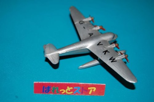 追加の写真3: 英国製 DINKY-TOYS No.63b SEAPLANE "Short S-21 Maia Aircraft"「４発エンジン水上機」G-AVKW ・1939年製品