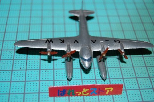 追加の写真1: 英国製 DINKY-TOYS No.63b SEAPLANE "Short S-21 Maia Aircraft"「４発エンジン水上機」G-AVKW ・1939年製品