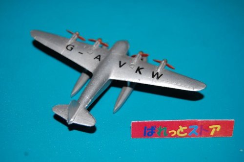 追加の写真2: 英国製 DINKY-TOYS No.63b SEAPLANE "Short S-21 Maia Aircraft"「４発エンジン水上機」G-AVKW ・1939年製品