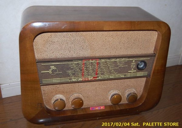 画像1: フィリップス・オーストリア(Philips Austria GmbH)６球スーパーアダージョ1951年製ラジオ受信機
