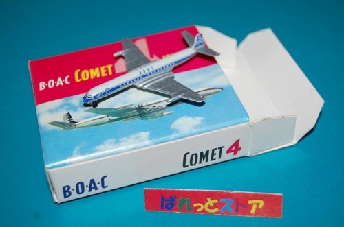 追加の写真1: ドイツ・SCHABAK社製 Nr.942/106 1/600 BOAC英国海外航空 Comet4型・1990年代初期品