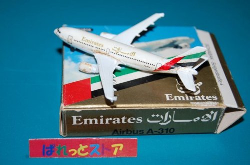 追加の写真1: ドイツ・SCHABAK社製No.923/117 縮尺1/600 "Emirates" Airlines Airbus A 310 1983