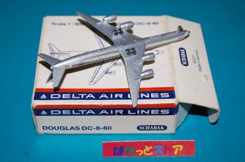 追加の写真3: ドイツ・SCHABAK社製No.922/21 縮尺1/600 "DELTA AIRLINES" Douglas DC-8-60 1965