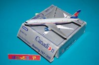 ドイツ・SCHABAK社製No.927/73 縮尺1/600 "Canadian" Airline Boeing 767-300 1986