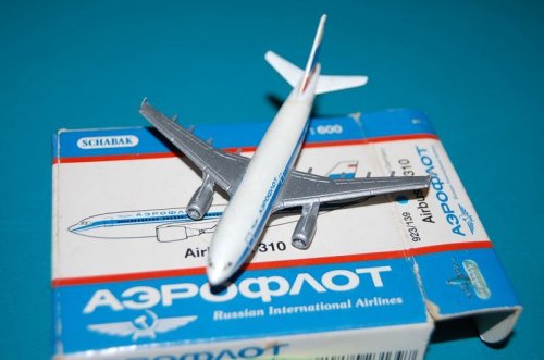 追加の写真1: ドイツ・SCHABAK社製No.950/139 縮尺1/600 "Aeroflot Russian Airlines" Airlines Airbus A 310 1983