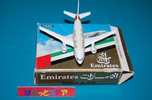 追加の写真2: ドイツ・SCHABAK社製No.923/117 縮尺1/600 "Emirates" Airlines Airbus A 310 1983