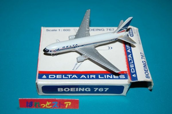 画像1: ドイツ・SCHABAK社製No.907/21 縮尺1/600 "DELTA AIR LINES" Boeing 767 1982