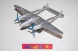 画像2: アメリカ・Tootsietoys製 　　P-38 Lockheed 1941年 Lightening 戦闘機1948年製・ (2)