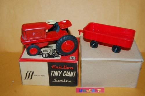 追加の写真1: 国産絶版ブリキ・SSS インターナショナル商事 No.S-1175 TRACTOR WITH TRAILER 1960's 当時品・