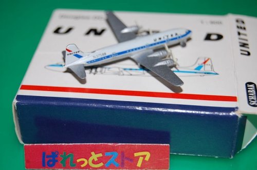 追加の写真1: ドイツ・SCHABAK社製 Nr.948/23 UNITED Airlines Douglas DC-6 ・1980年代後期品・