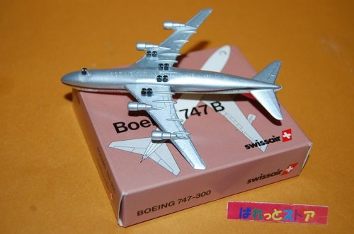 追加の写真2: ドイツ・SCHABAK社製 Nr.901/16 Swussair  Boeing747・1980年代・ドイツ製品
