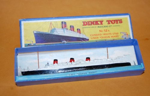 追加の写真3: 英国・DINKY-TOYS No.52a Cunard White Star Line "Queen Mary" 1936年製（当時もの）・元箱付き