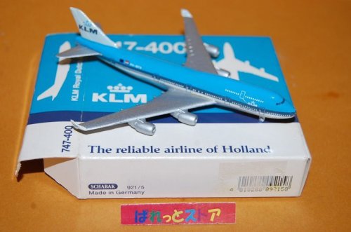 追加の写真1: ドイツ・SCHABAK社製No.921/5 縮尺1/600 "KLM" 　Boeing 747-400　1988年式