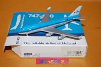 ドイツ・SCHABAK社製No.921/5 縮尺1/600 "KLM" 　Boeing 747-400　1988年式