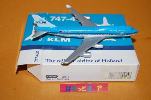 追加の写真2: ドイツ・SCHABAK社製No.921/5 縮尺1/600 "KLM" 　Boeing 747-400　1988年式