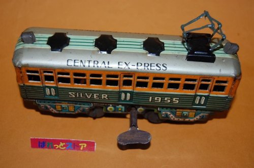 追加の写真3: 野村トーイ・ブリキおもちゃ1955セントラル特急電車『東京』行き・昭和30年製品