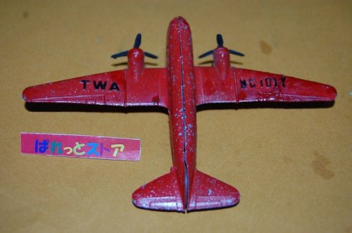 追加の写真2: アメリカ・Tootsietoy製　No.0717 ダグラス DC-2型旅客機 "TWA Airplane(トランス・ワールド航空)" 1935年当時物