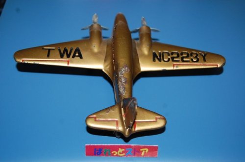 追加の写真2: C.K. toys（倉持商店）製　トランスワールド航空 NC223Y Douglas DC-1型　ブリキ飛行機・昭和初期発売・当時物