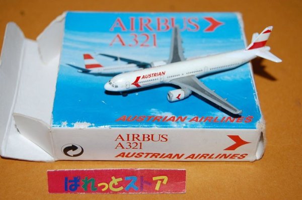 画像1: ドイツ・SCHABAK社製No.956/13 縮尺1/600 "Austrian Airlines" Airlines Airbus A 321 1993年