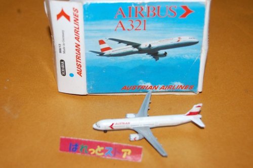 追加の写真1: ドイツ・SCHABAK社製No.956/13 縮尺1/600 "Austrian Airlines" Airlines Airbus A 321 1993年