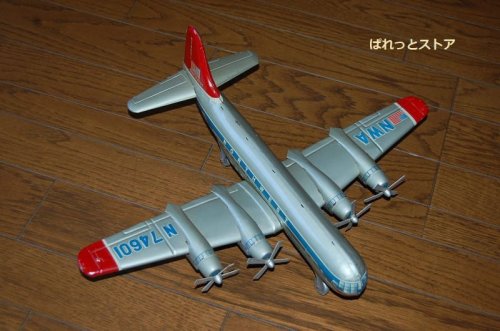 追加の写真2: アルプス社・ボーイング377 ストラトクルーザーN74601番 『1949年ノースウエスト航空』1950年代初期日本ブリキ玩具黄金時代の傑作品・全幅約50cm