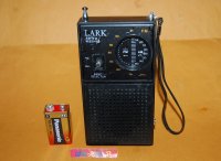 【少年時代の想い出】LARK・AM-FM 9石トランジスタラジオ受信機・ホンコン製・1970年代BOYS RADIO(ボーイズラジオ)