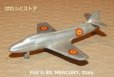 画像1: イタリア製・MERCURY Réf: 403 -FIAT G.80イタリア空軍機・縮尺1/250・1950年代初頭当時物 (1)