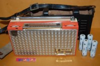 日本ビクター・NIVICO Model No.9F-3 FM/AM 2バンド9石トランジスタラジオ受信機・1964年製・FM放送に難あり・純正革ケース付き
