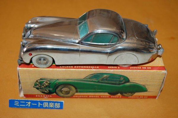 画像3: 占領下のドイツ製・PRAMETA／プラメタ No.3 Jaguar XK120 1948-1954・Made in Germany Brit. Zone 【クロムメッキ仕様】 