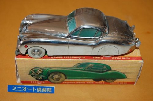 追加の写真1: 占領下のドイツ製・PRAMETA／プラメタ No.3 Jaguar XK120 1948-1954・Made in Germany Brit. Zone 【クロムメッキ仕様】 