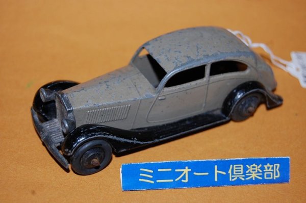 画像1: 英国・DINKY TOYS No.30b Rolls-Royce Coupe 1934年式【戦後初期1946年版オープンシャーシ】・当時物