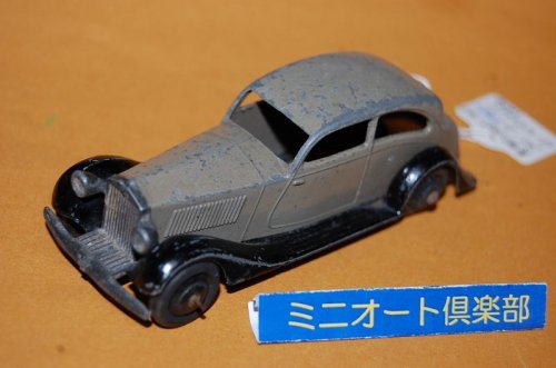 追加の写真1: 英国・DINKY TOYS No.30b Rolls-Royce Coupe 1934年式【戦後初期1946年版オープンシャーシ】・当時物