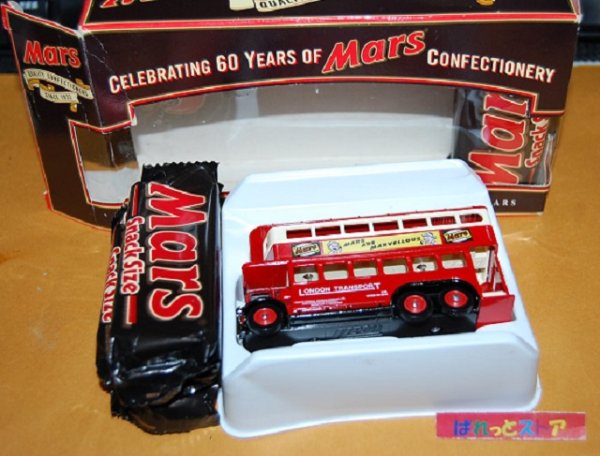 画像2: 英国・LLEDO"Days Gone"製ロンドン交通局ダブルデッカーバス+「Mars」チョコレート創業60周年記念コラボレーションアイテム・1992年英国製品