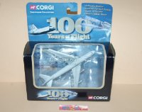 英国CORGI-TOYS ・"100 Years of Flight"シリーズBoeing 747-400 PAN AM（パン・アメリカン航空）・2003年製・未開封