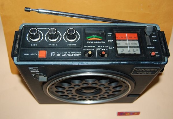 画像3: 松下電器　パナソニック　　COUGAR  Model RF-888 吠えろクーガー！COUGAR　1973年型・家庭用コンセント電気コード付き・ショルダー用ベルト付き