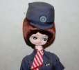 画像2: 森英恵さんデザインのJAL 日本航空　第6代目制服着用（1977年〜1987年）ポーズ人形・1980年製限定品 (2)