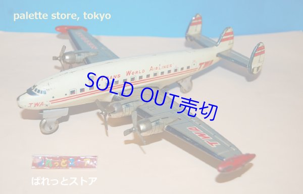 画像1: 米澤玩具 LOCKHEED SUPER Constellation "Trans World Airlines" 1950年代　日本製ブリキ