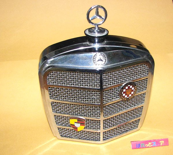 画像1: Mercedes-Benz ラジエータマスク型　６石・トランジスターラジオ 1967年日本製　【通産省ラジオ製造会社コード番号803 】