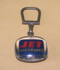 JET AIR FRANCE：フランスの航空会社「エールフランス」のブルボン製キーフォルダー