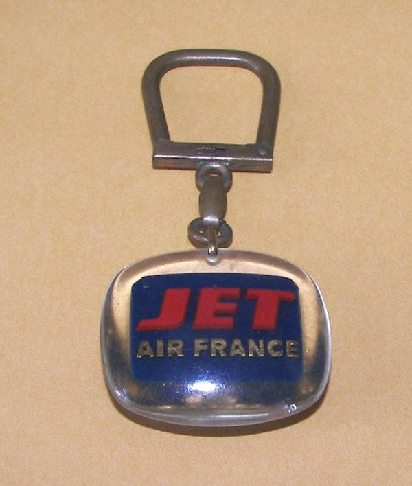 画像1: JET AIR FRANCE：フランスの航空会社「エールフランス」のブルボン製キーフォルダー