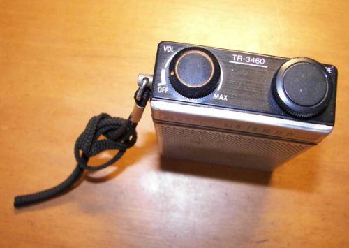 追加の写真2: ソニー MODEL TR-3460　小型　トランジスターラジオ　1978年型　黒色