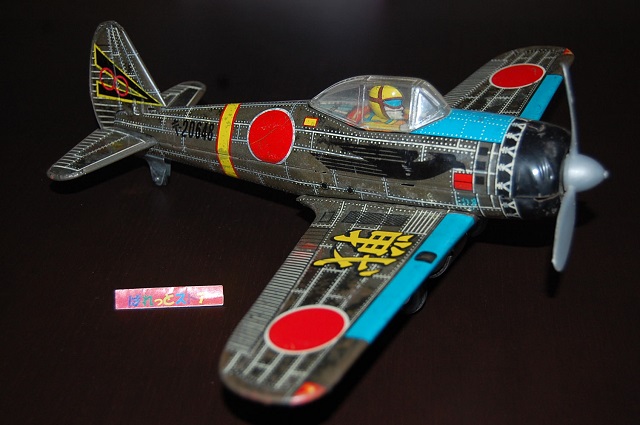 DAITO 大東株式会社 零式戦闘機ブリキのおもちゃ・ 1950年代当時物 